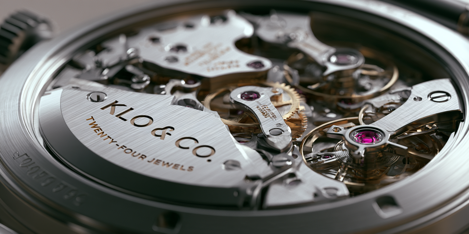 KLO & CO. open caseback movement